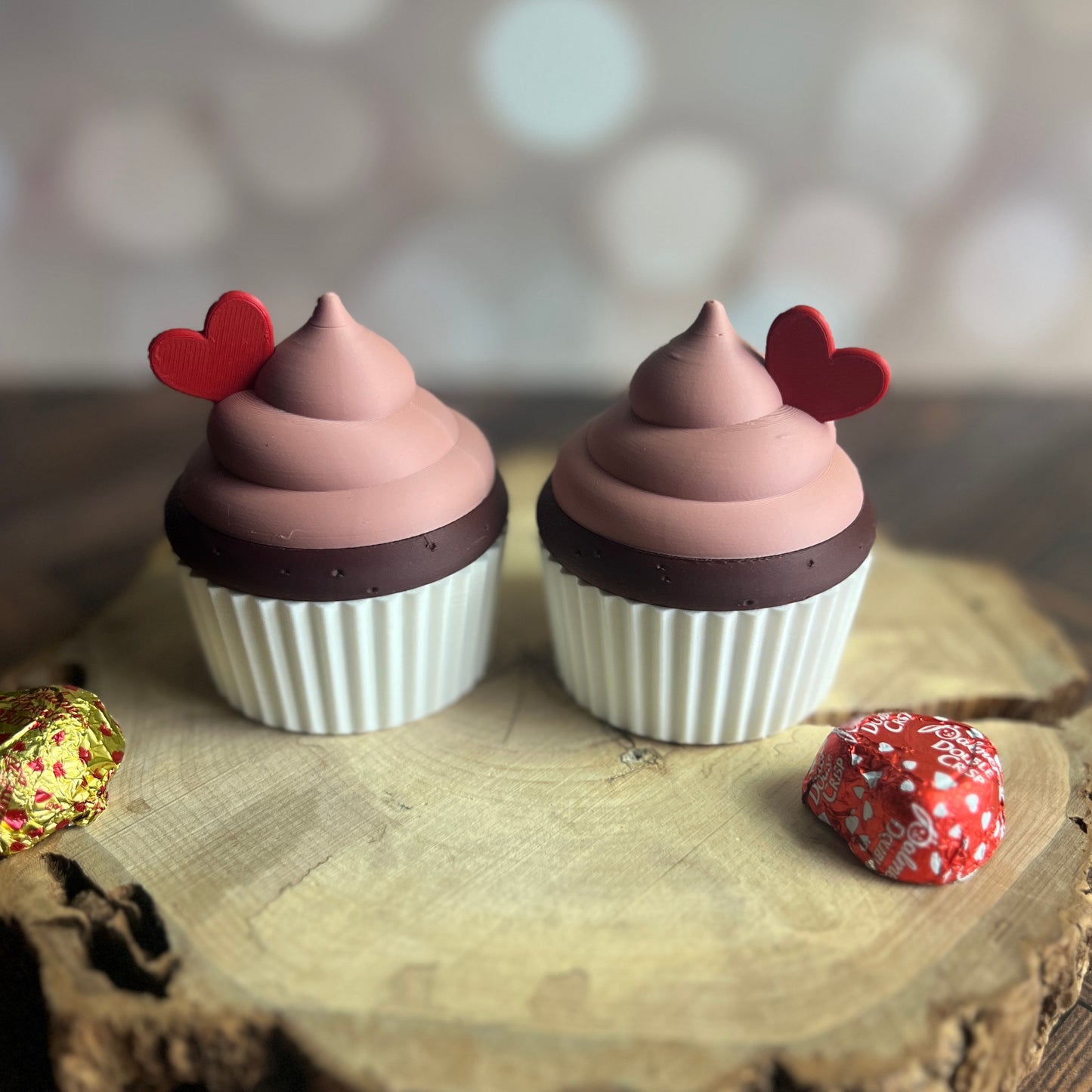 Cupcake Gift Boxes 3D printed