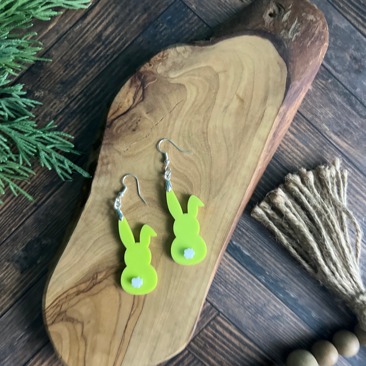 Bunny Acrylic Earrings