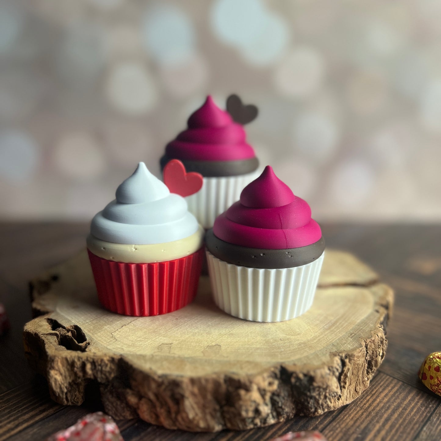 Cupcake Gift Boxes 3D printed