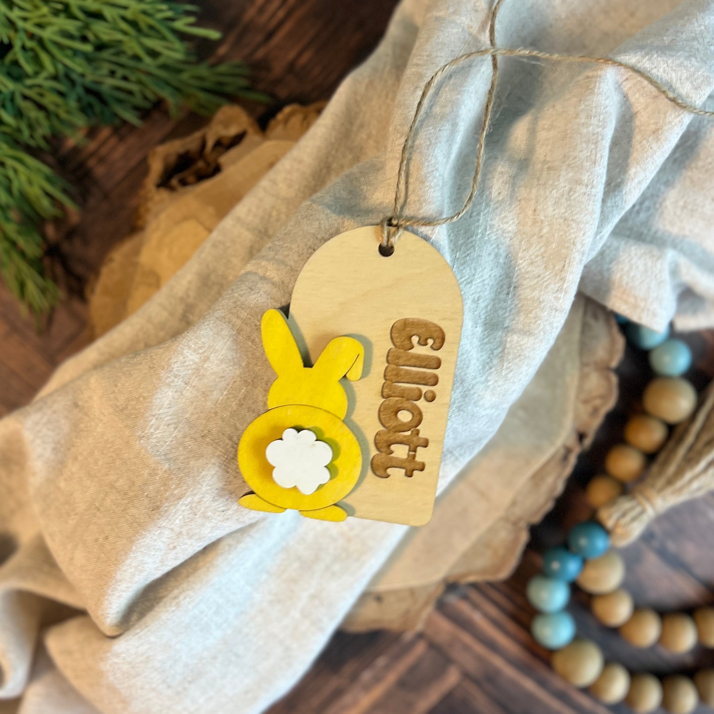 Easter Bunny Tag