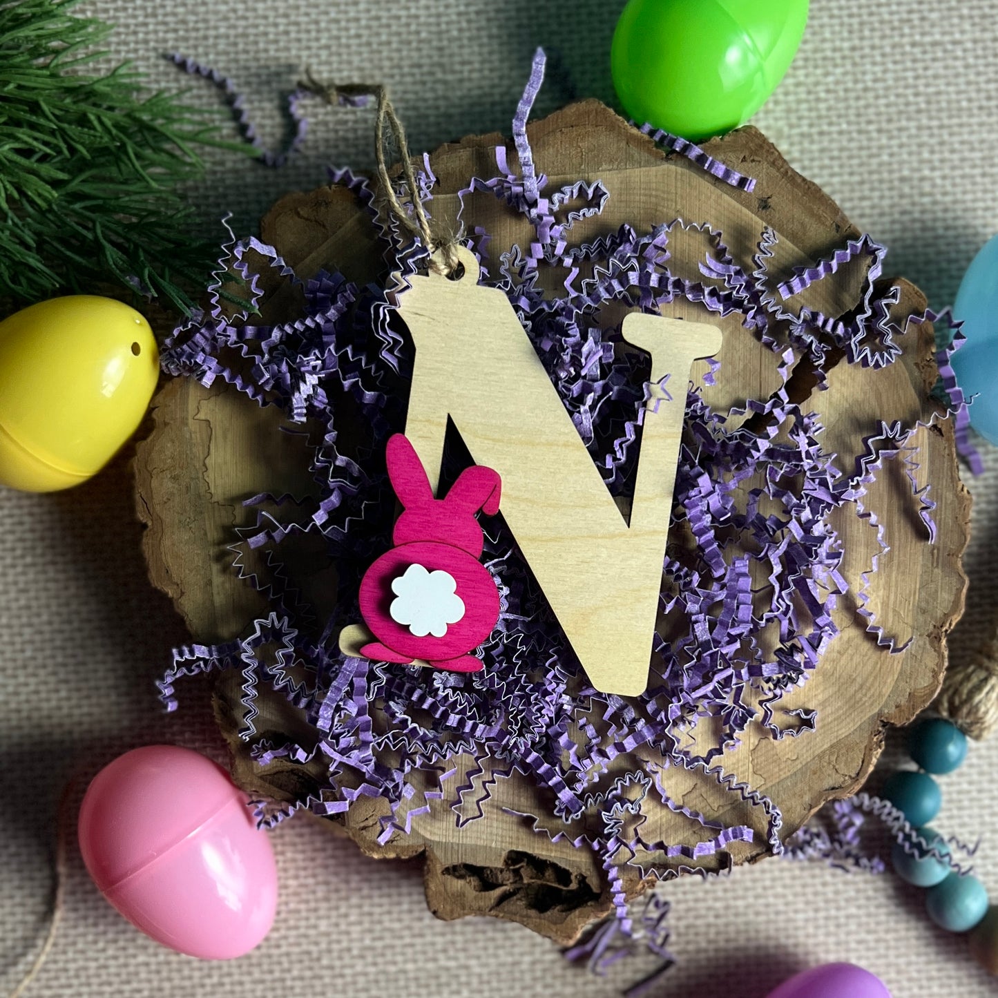 Initial Bunny Tag