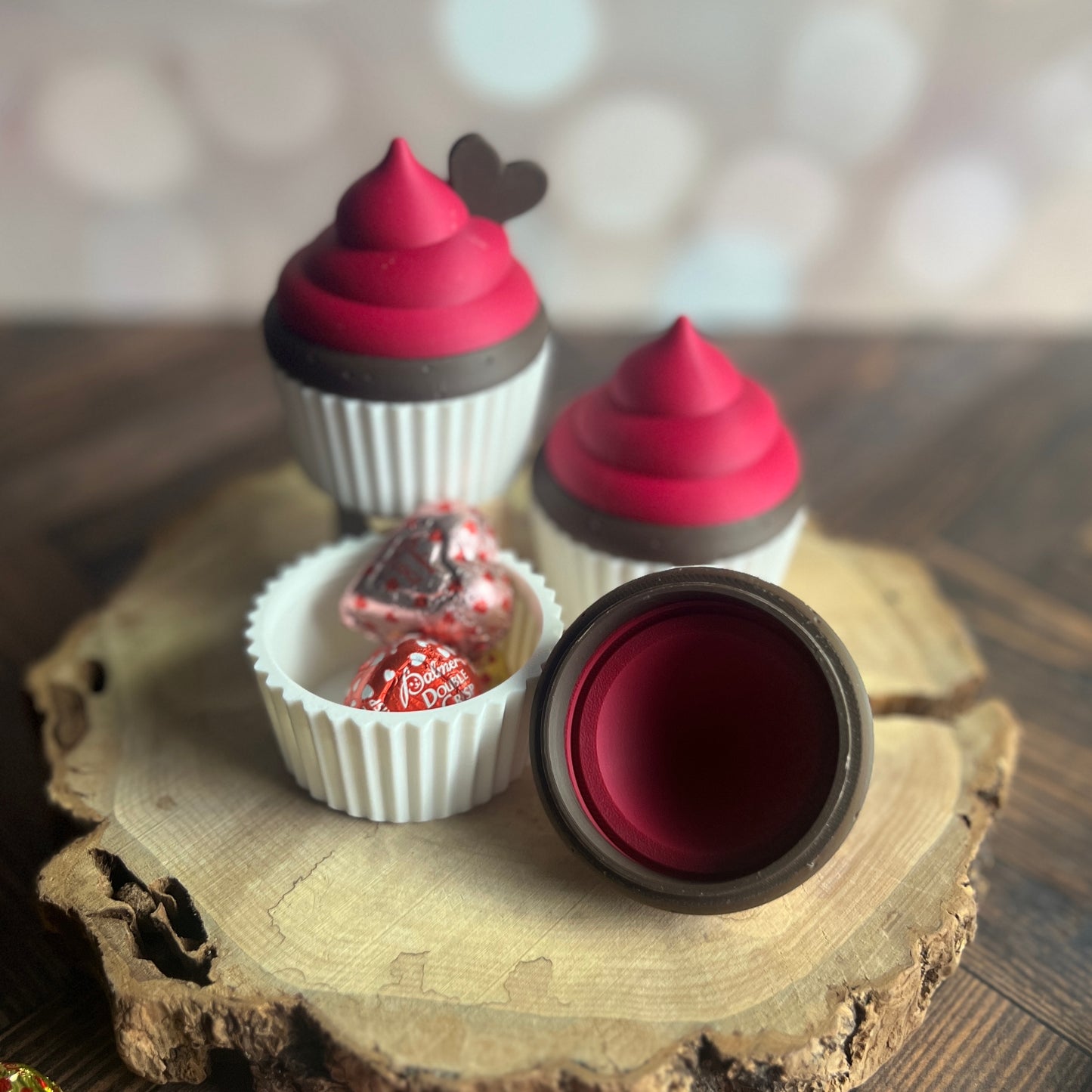 Cupcake Gift Boxes 3D printed