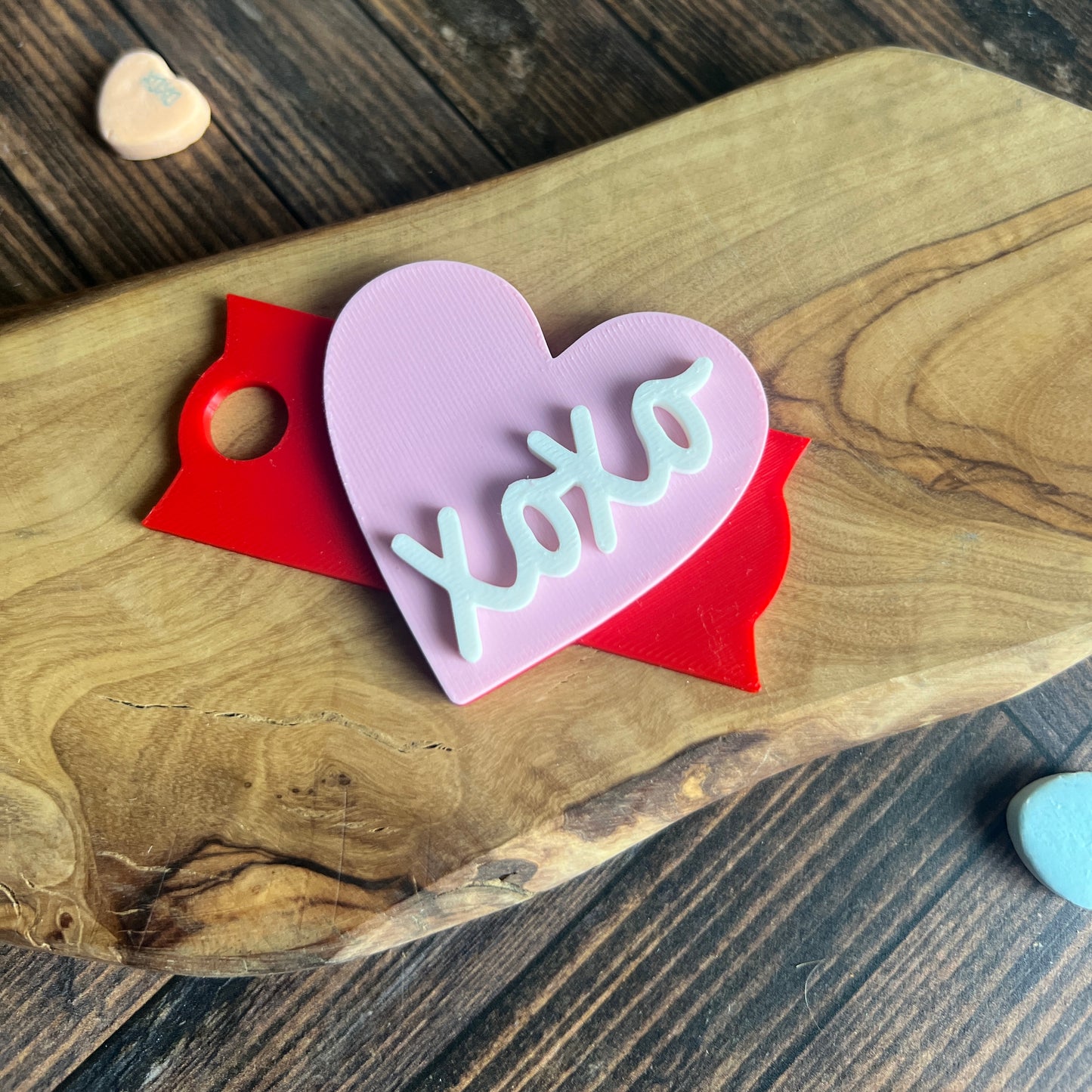 Heart Personalized Tumbler Topper