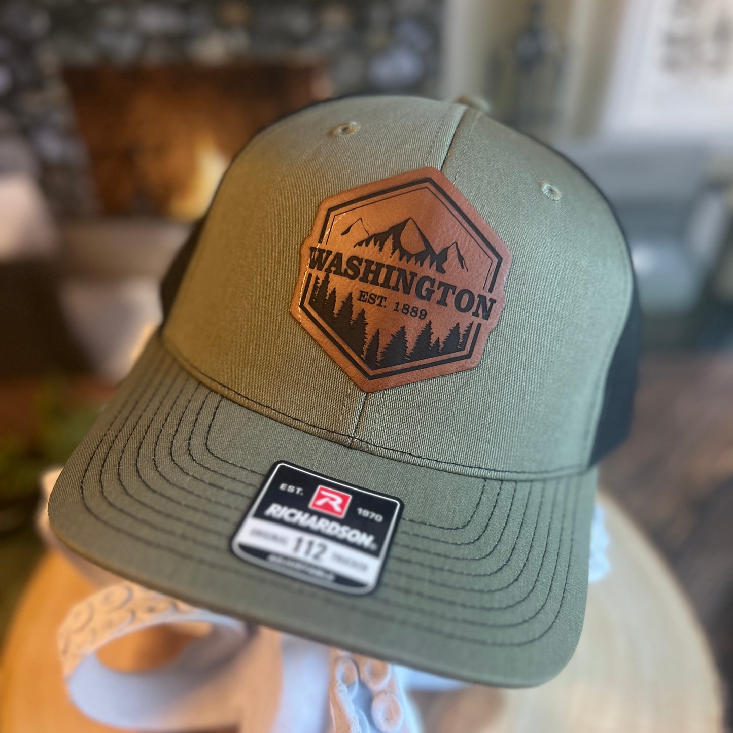 Washington Est. 1889 Richardson 112 Loden/Black Trucker Hat