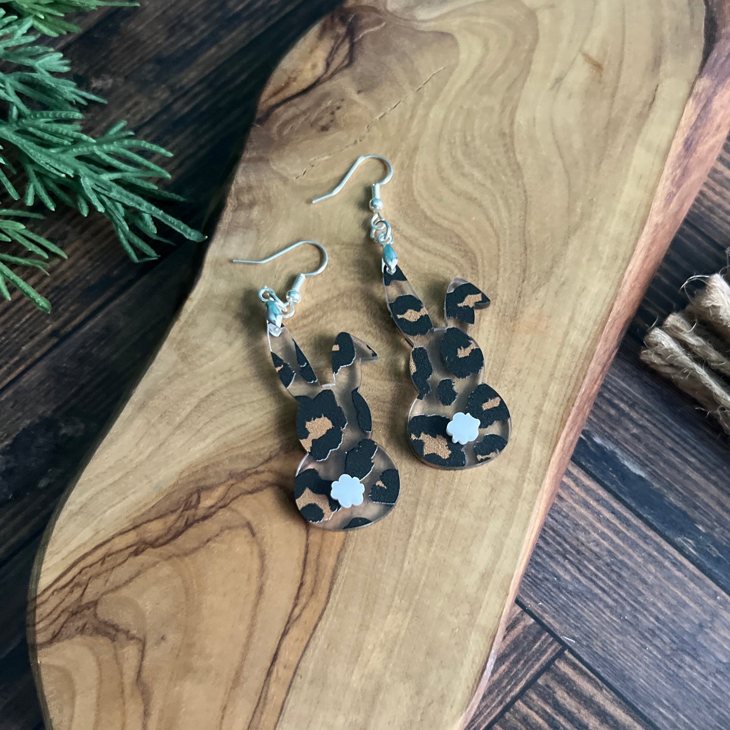 Bunny Acrylic Earrings