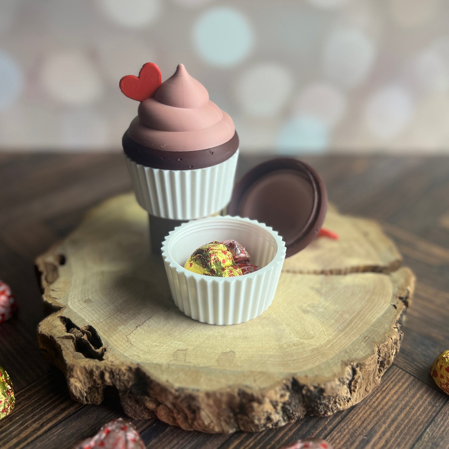 Cupcake Gift Boxes 3D printed