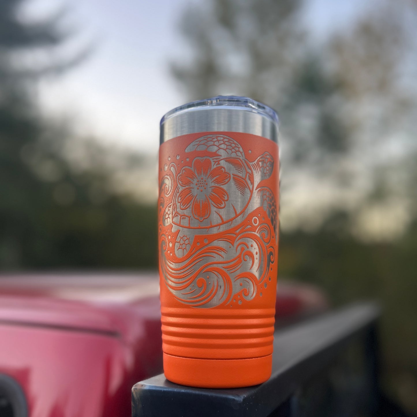 Sea Turtle Travel Coffee Tumbler