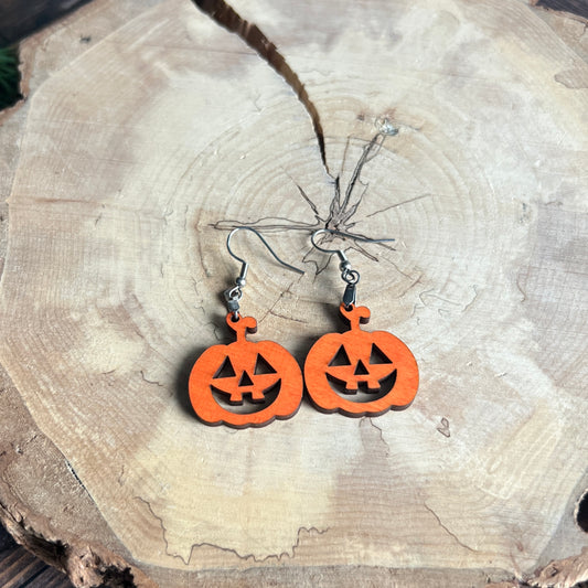 Jack-o'-lantern Earrings