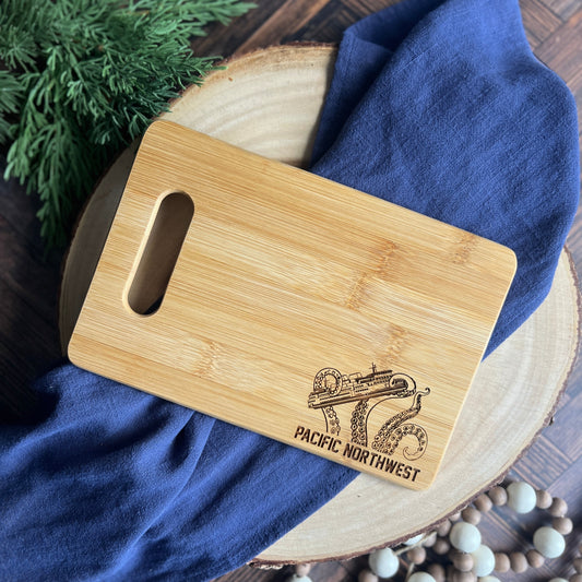 Pacific Northwest Kraken Small Cutting Board