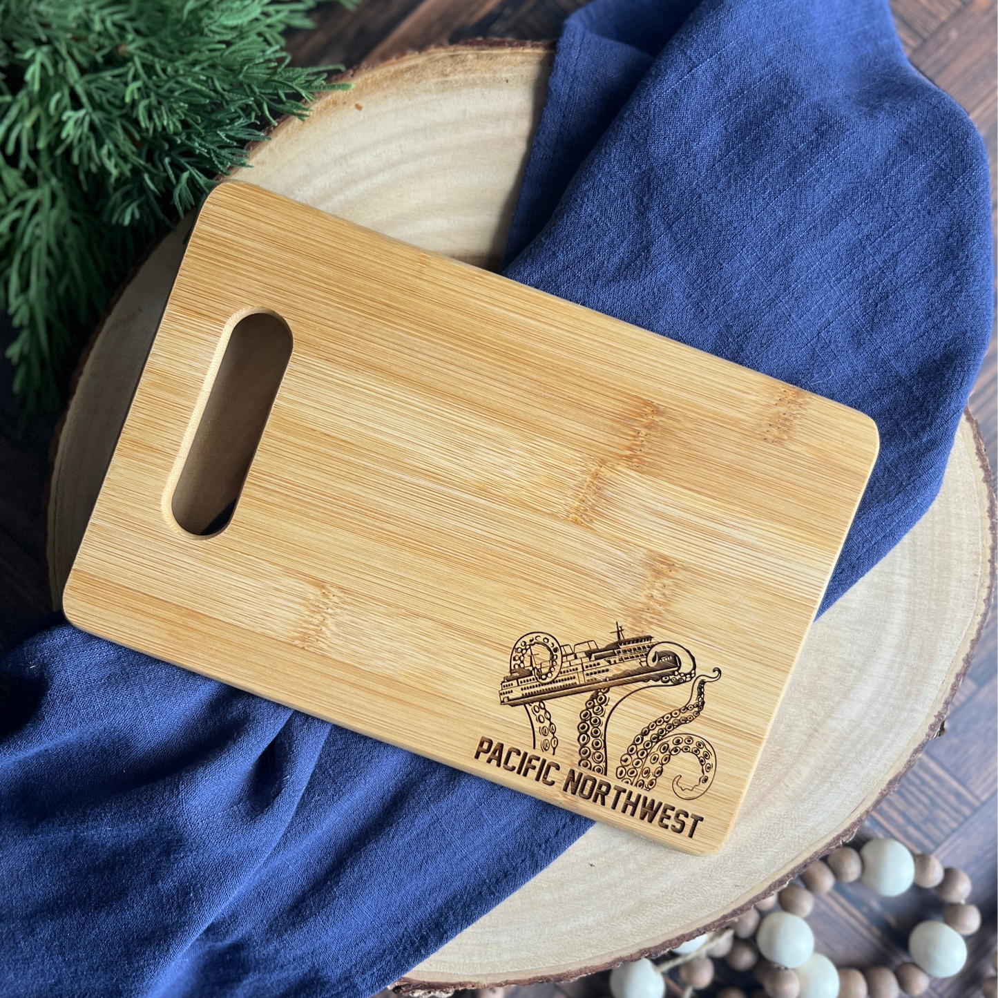 Pacific Northwest Kraken Small Cutting Board