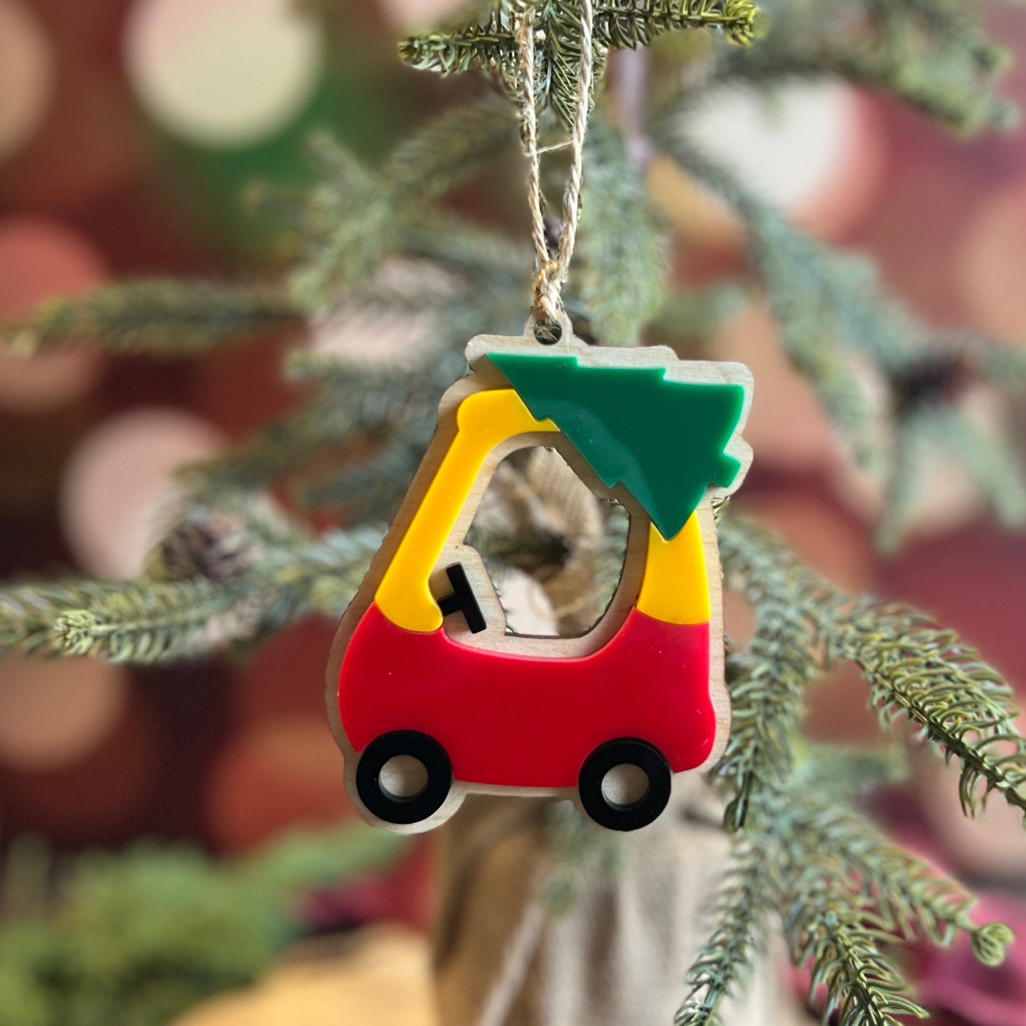 Christmas Car Ornament For Kids