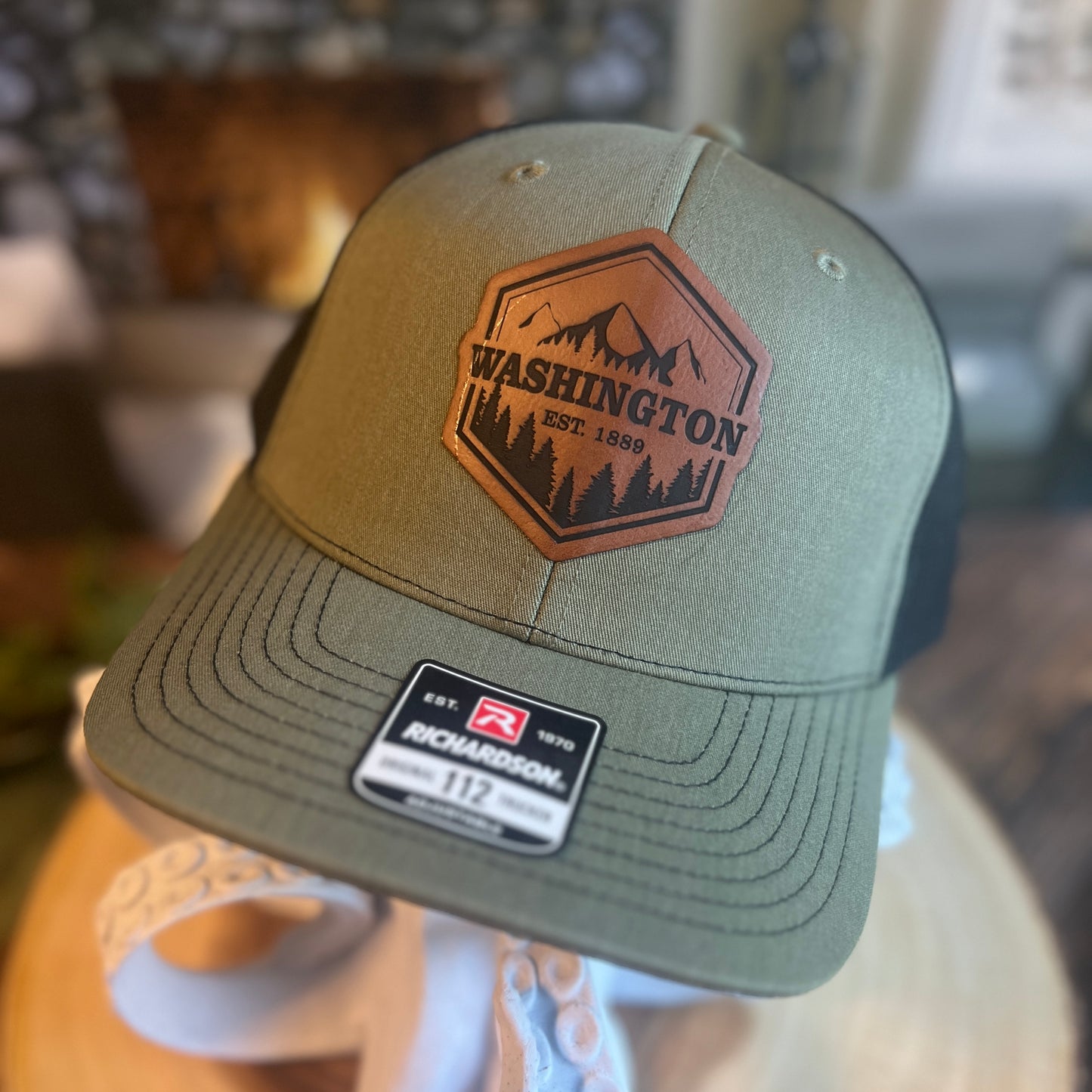 Washington Est. 1889 Richardson 112 Loden/Black Trucker Hat