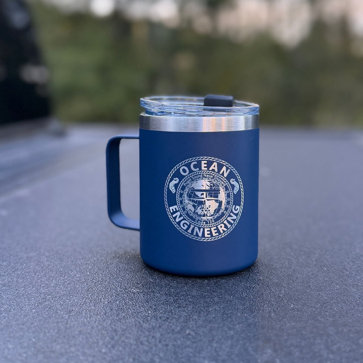 Code 120 Handled Coffee Mug 12 oz