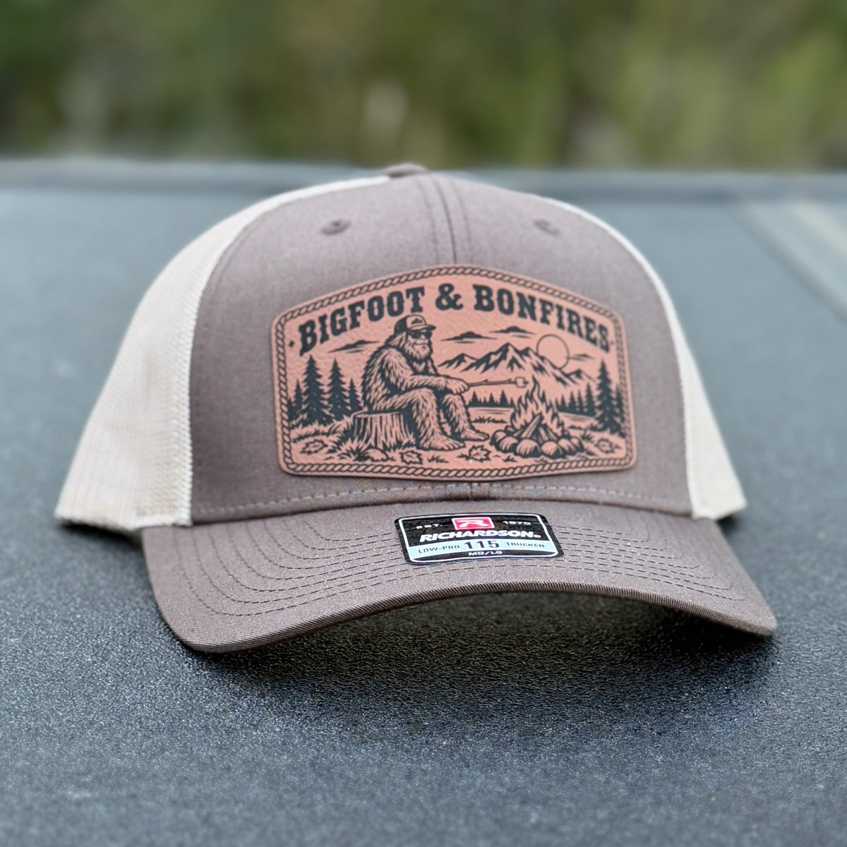 Bigfoot & Bonfires Richardson 112 Trucker Hat
