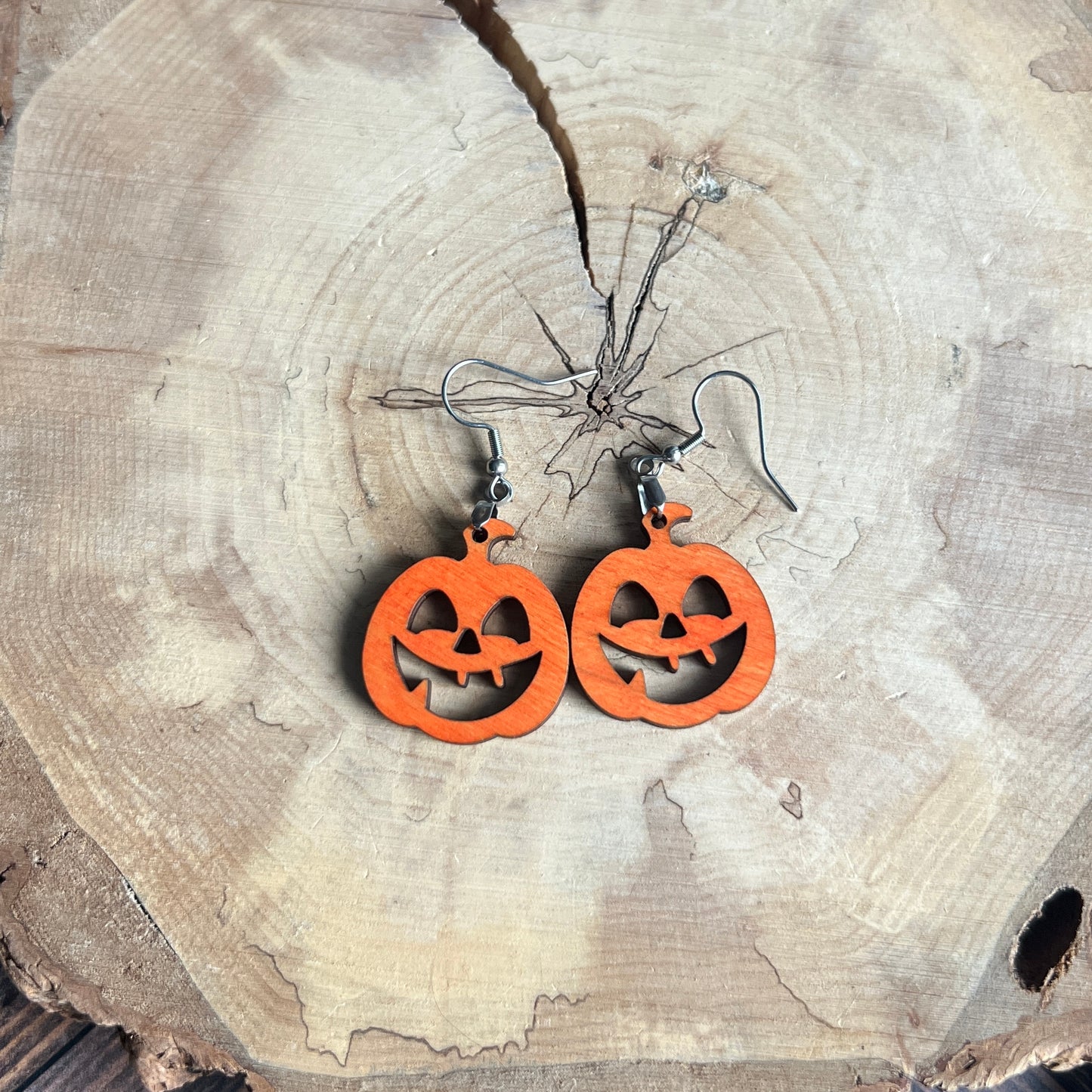 Jack-o'-lantern Earrings