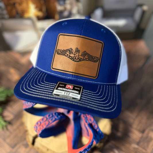Dolphin Hat Royal Blue/White Richardson 112 Trucker Hat