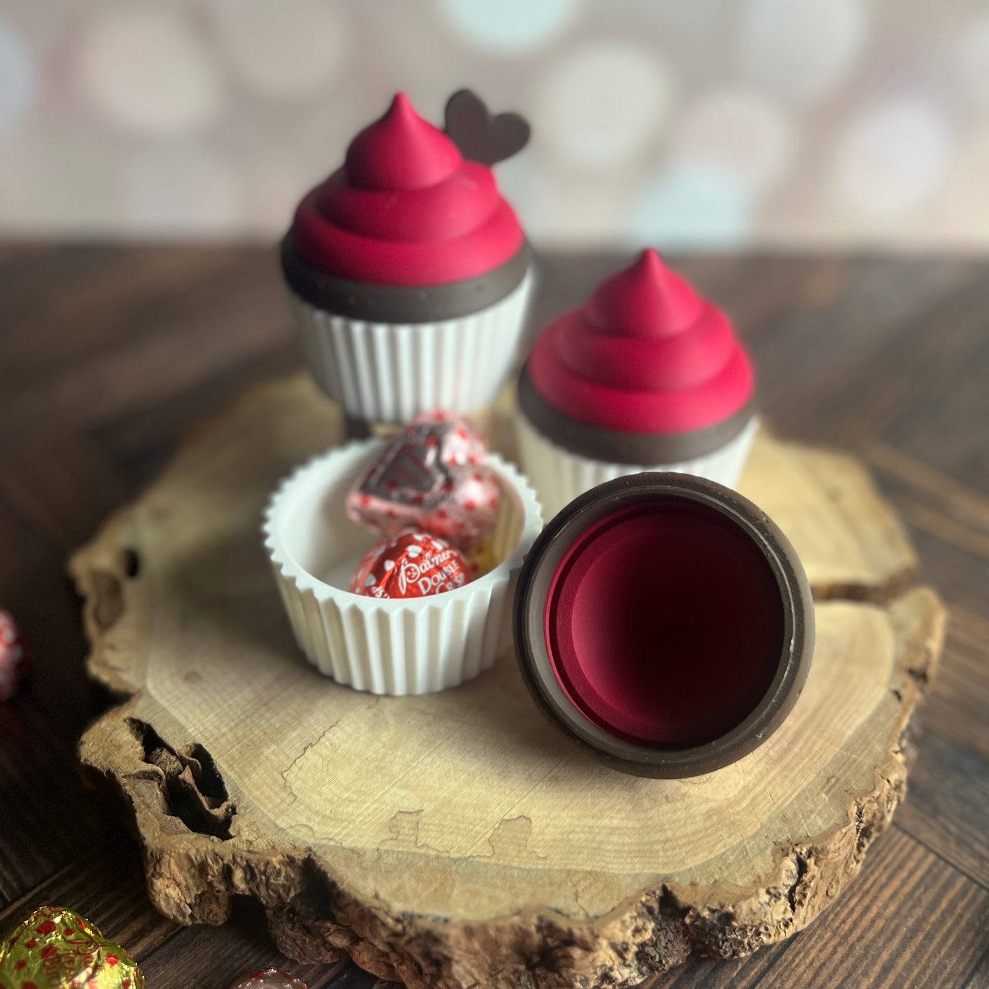 Cupcake Gift Boxes 3D printed