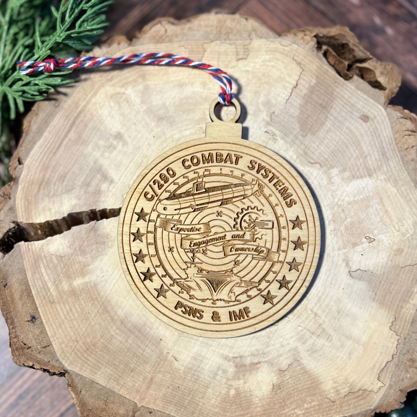 Code 290 Christmas Ornament