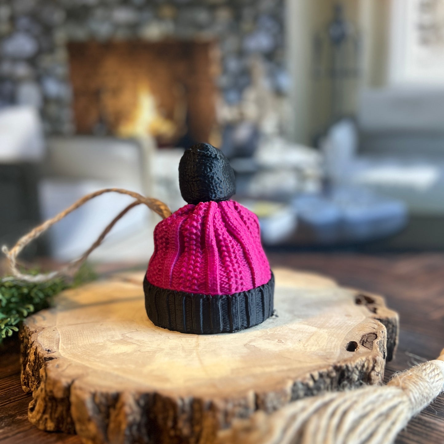 Cozy Crochet 3D Printed Beanies Ornament and Can Cover All in One