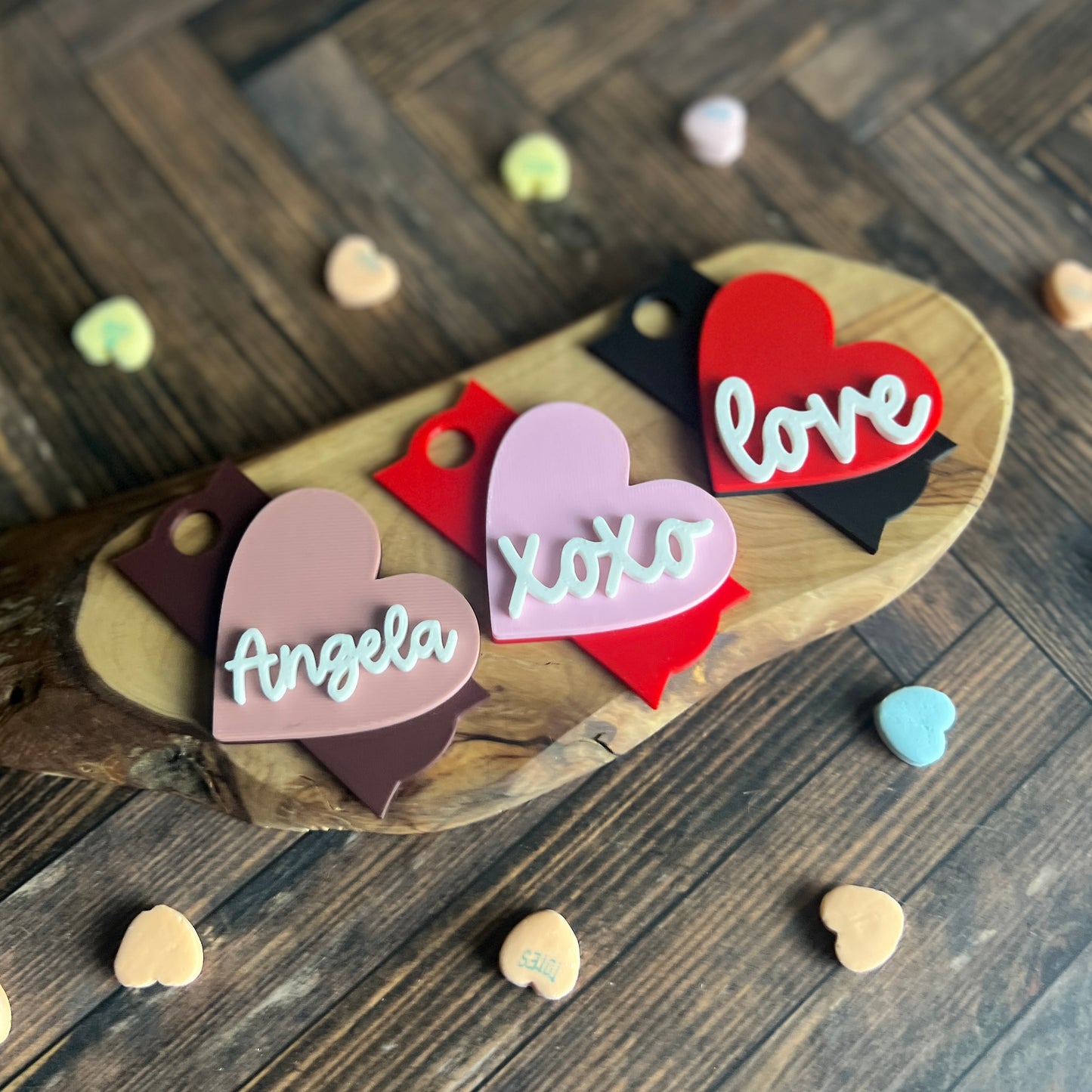 Heart Personalized Tumbler Topper