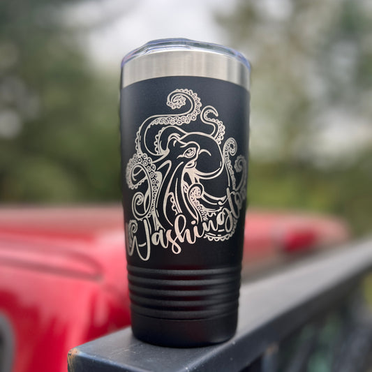 Kraken Washington Travel Coffee Tumbler