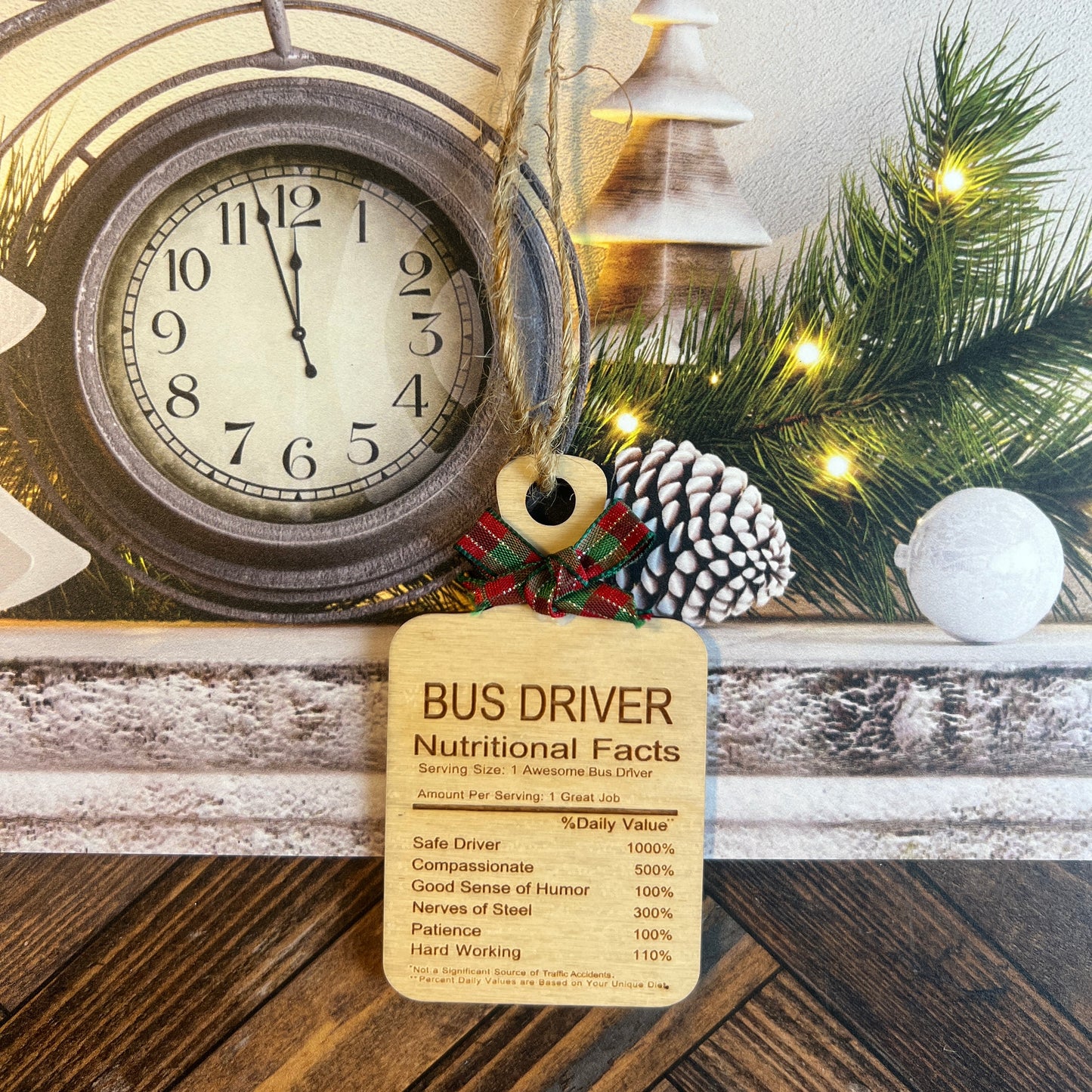 School Bus Driver Fridge Magnet and Ornament