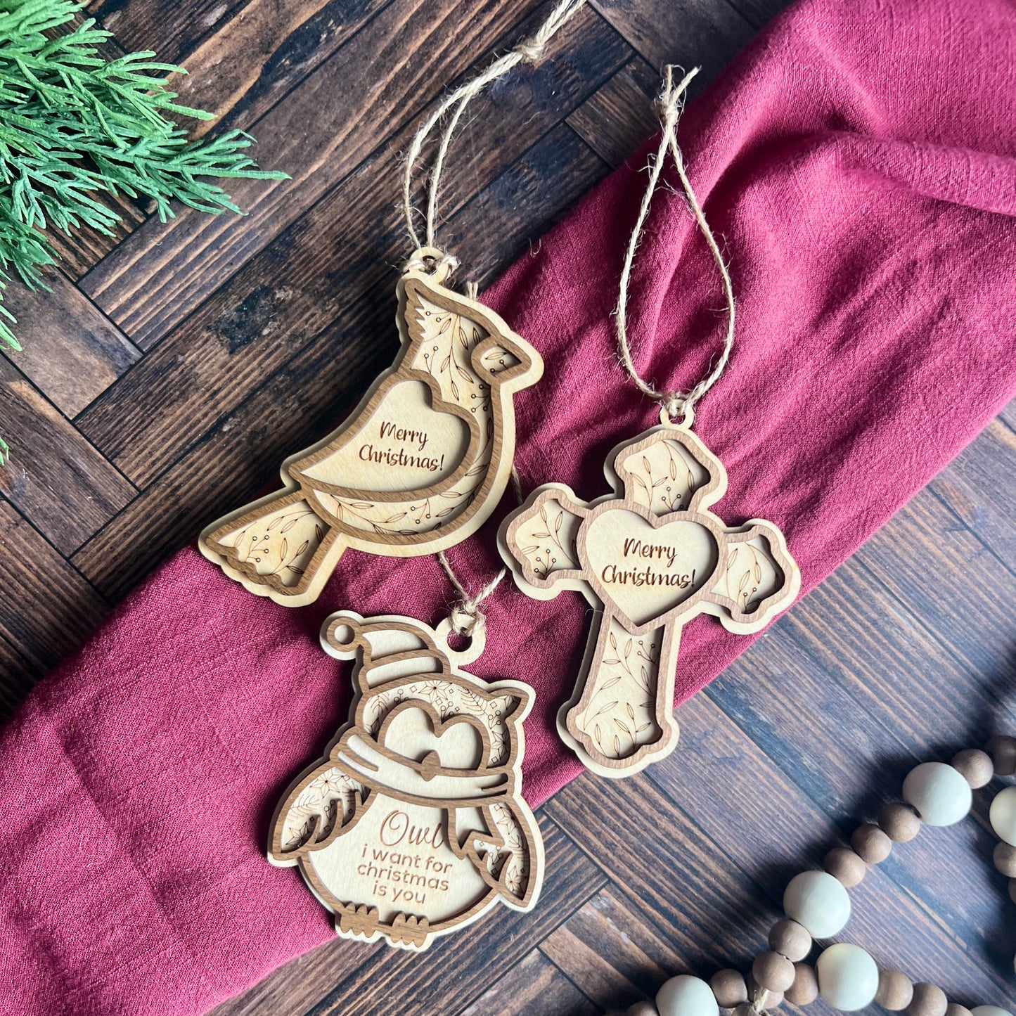Cardinal Christmas Ornament