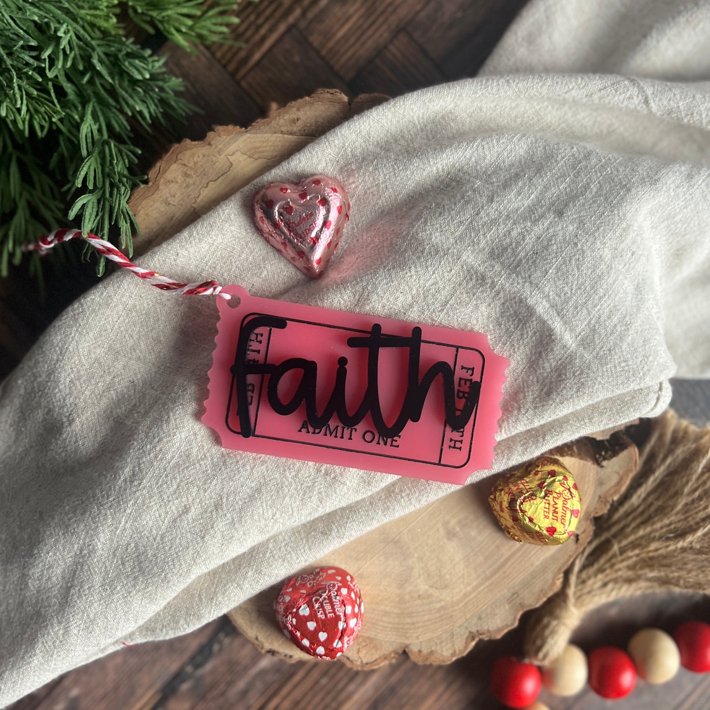 Valentine's Ticket Tag