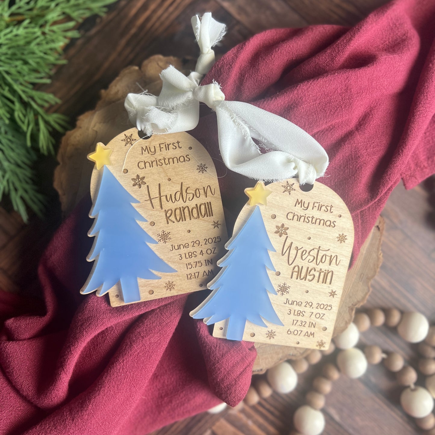 Birth Announcement Ornament