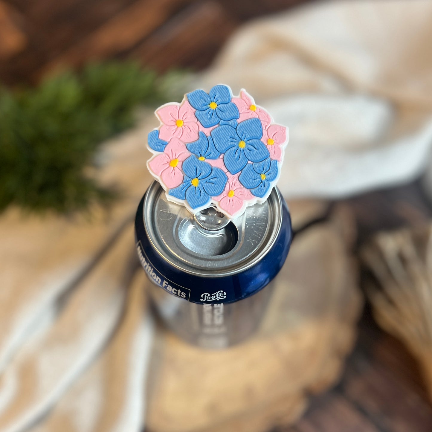 Hydrangea Soda Can Opener
