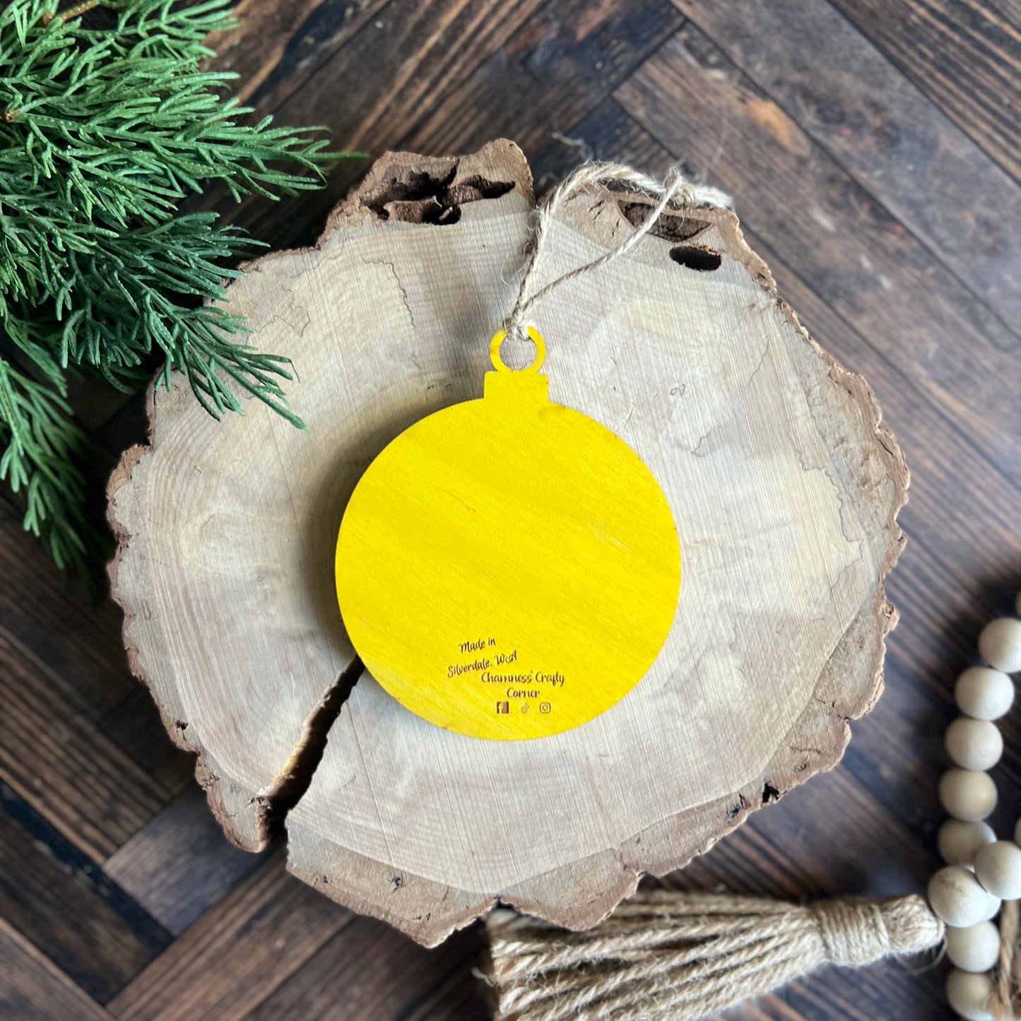 Wildcat Ornament Personalized