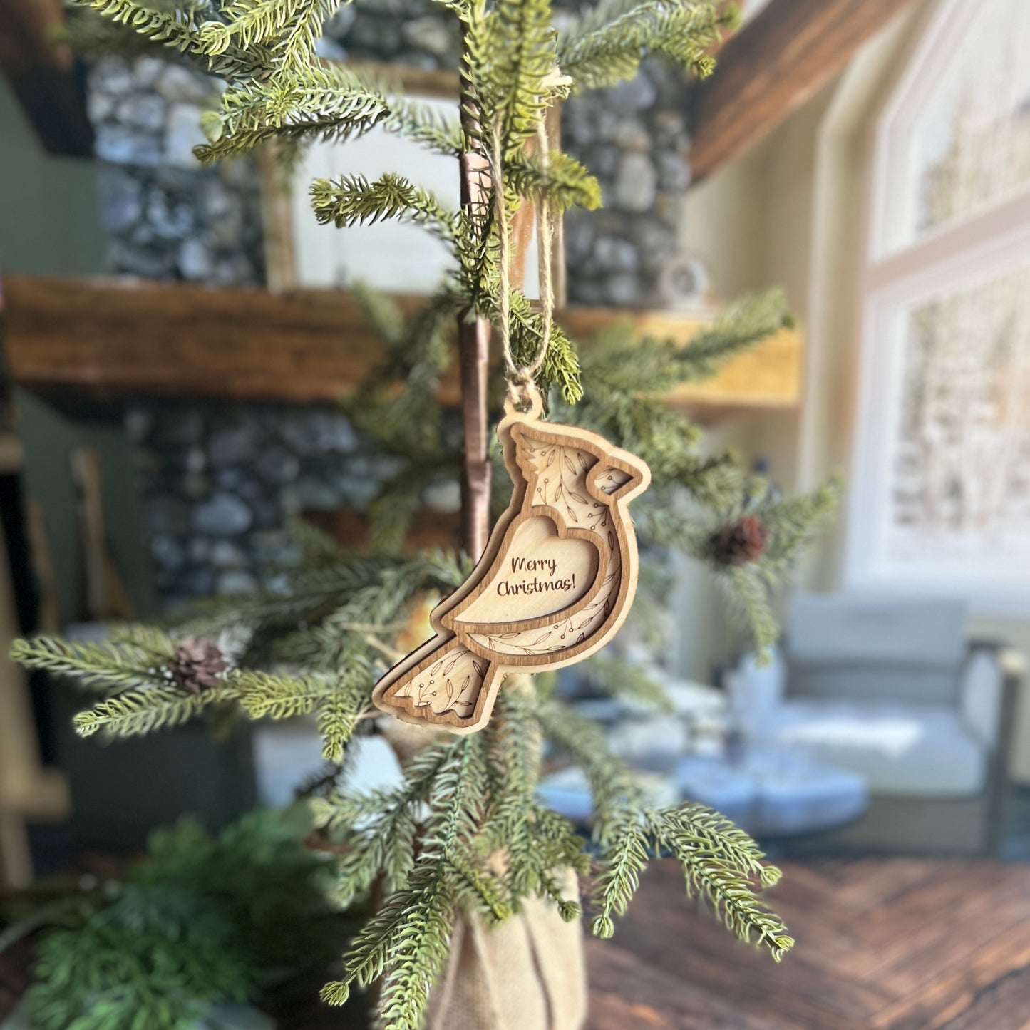 Cardinal Christmas Ornament