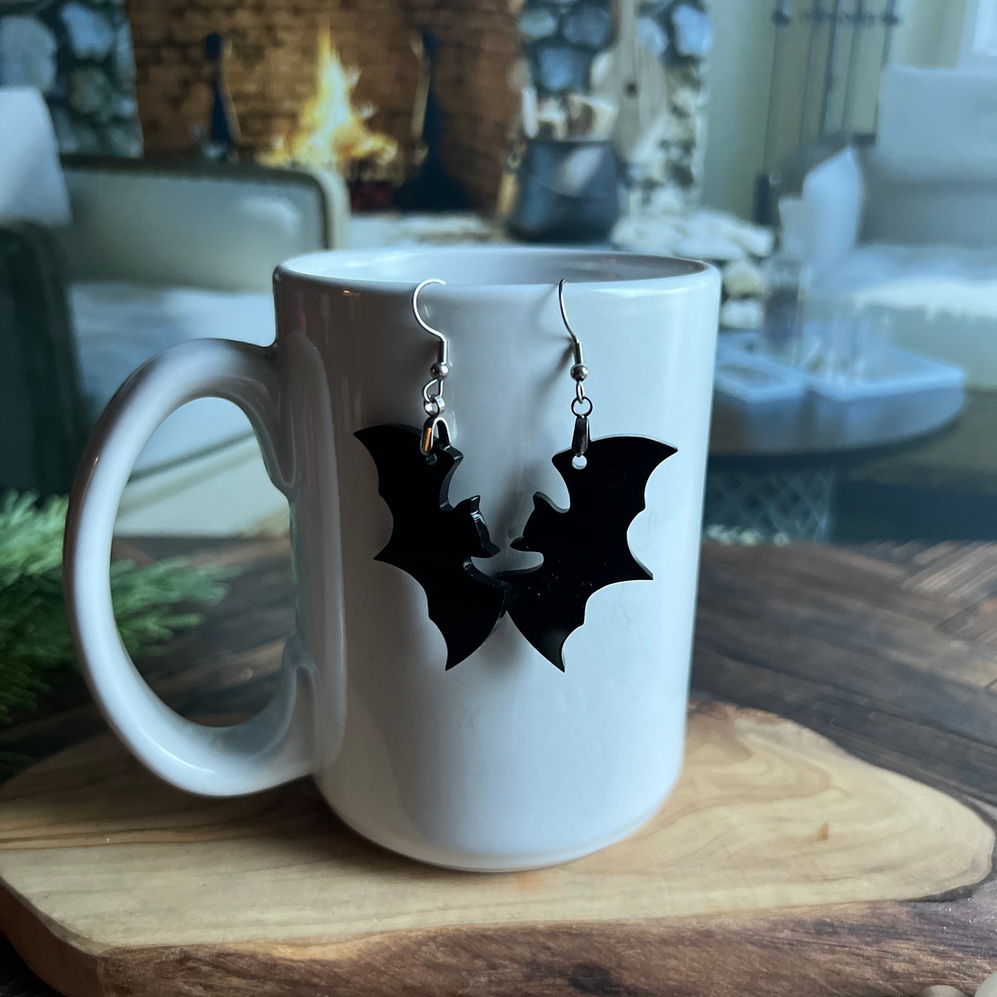 Bat Earrings