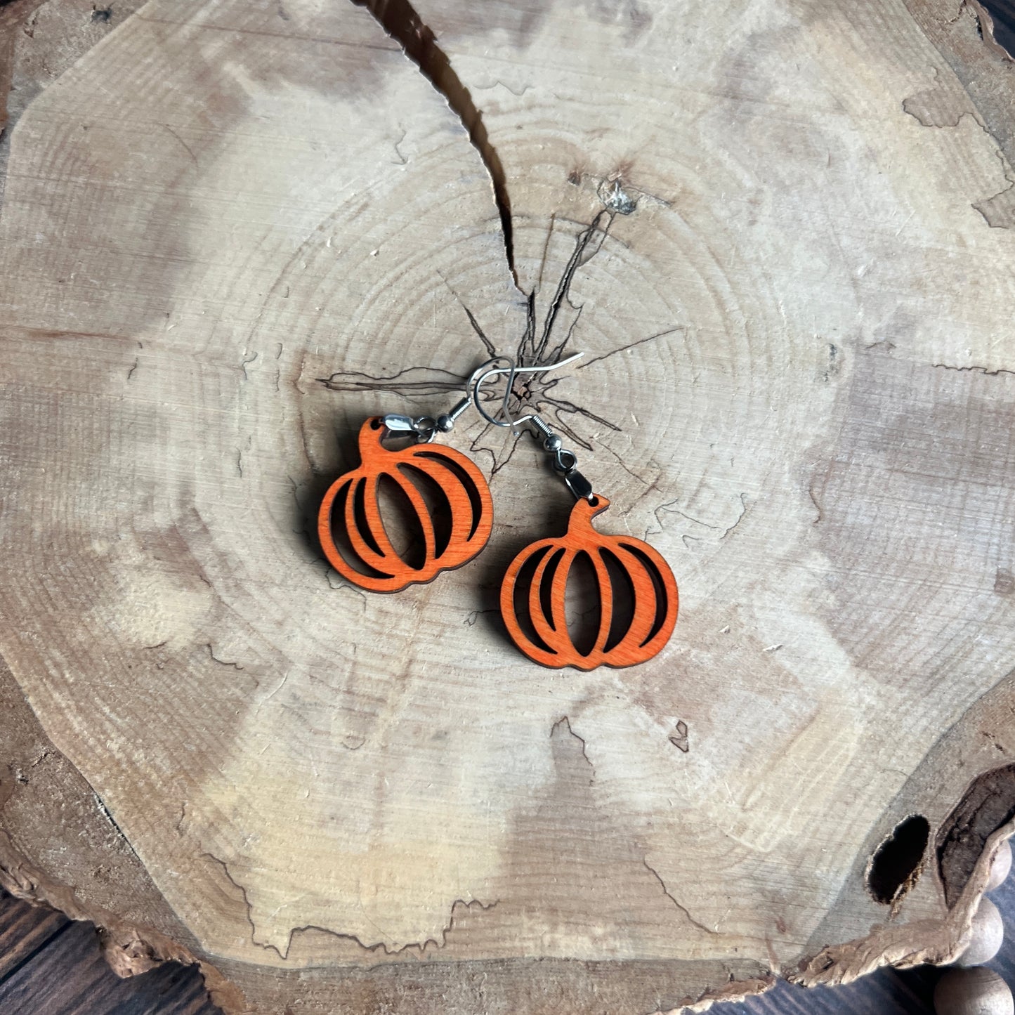 Pumpkin Earrings