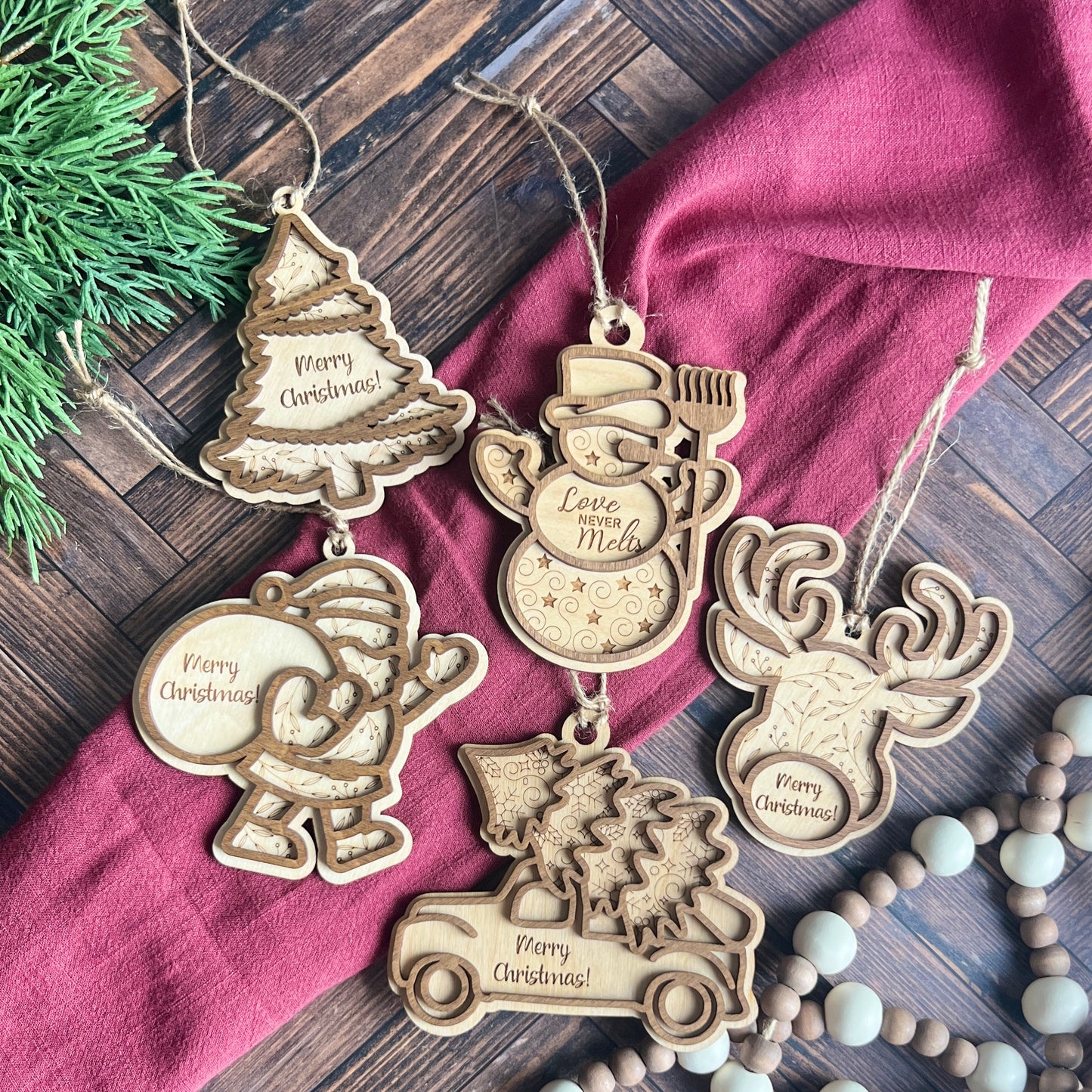 Reindeer Christmas Ornament