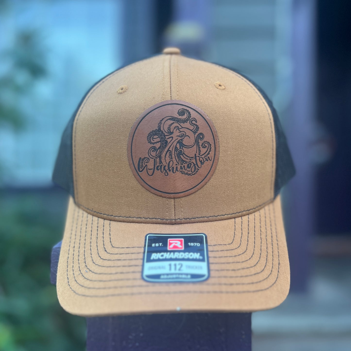 Kraken 112 Carmel/Black Richardson Trucker Hat