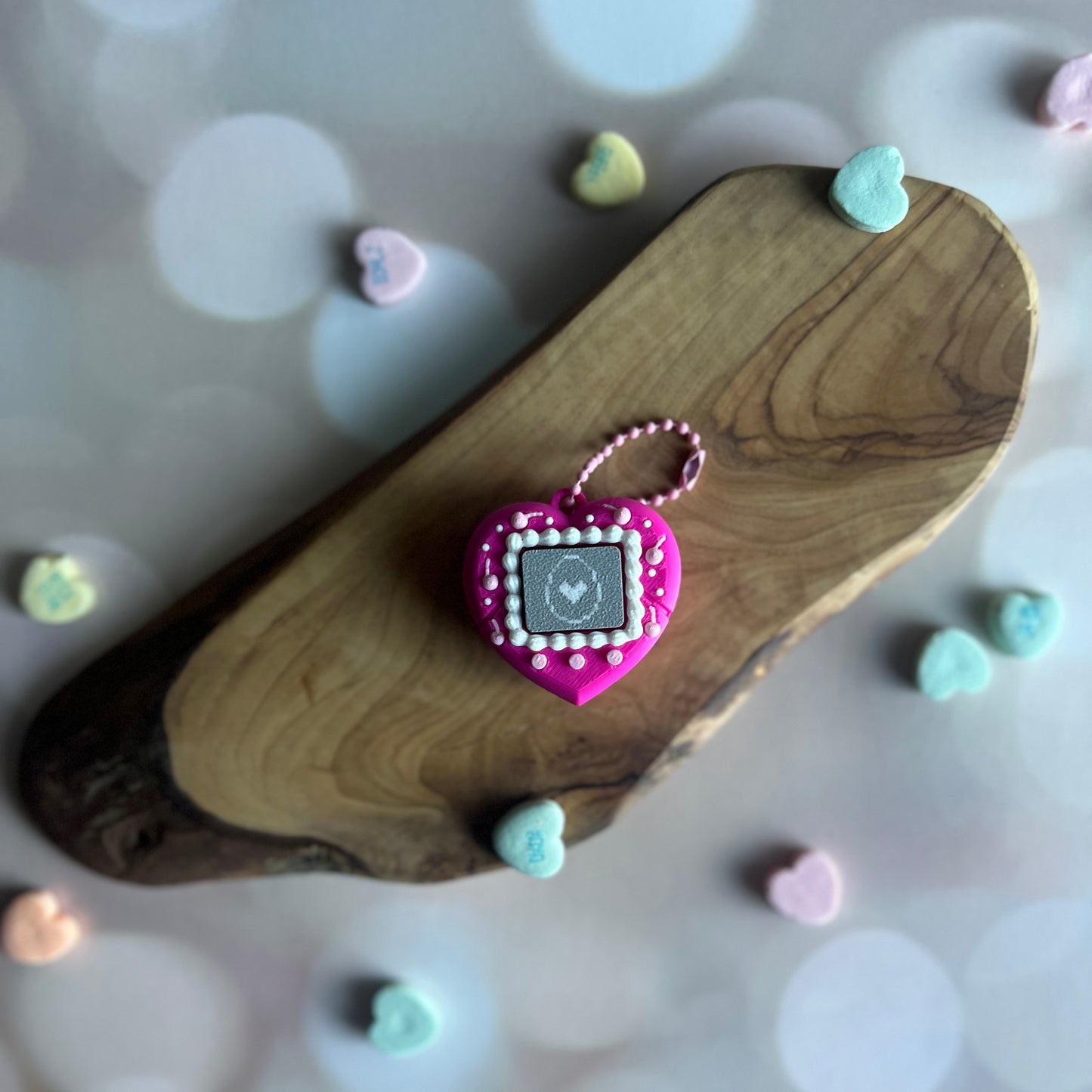 Dark Pink V-Pet Keyboard Clicker Fidget