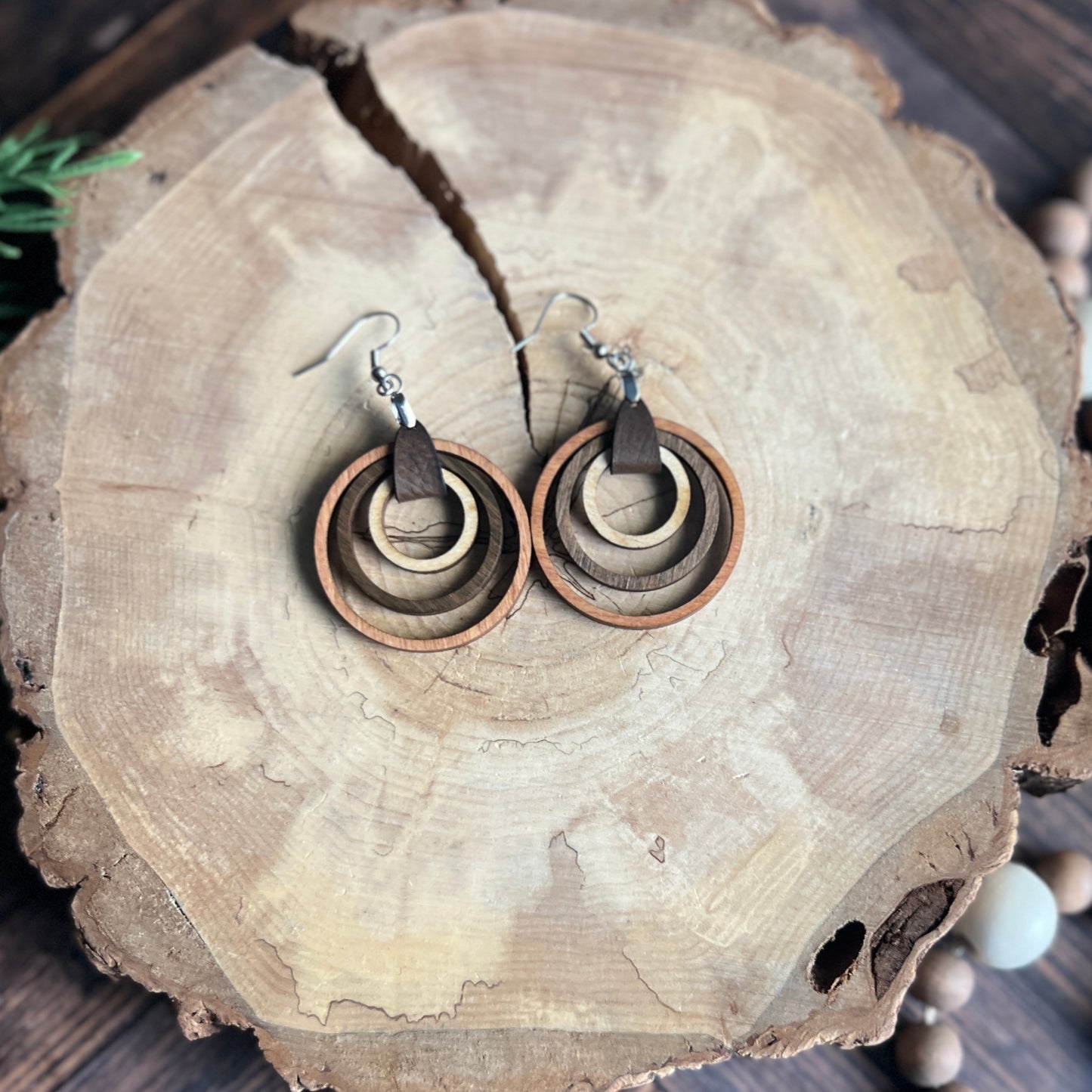 Nested Circle Earrings