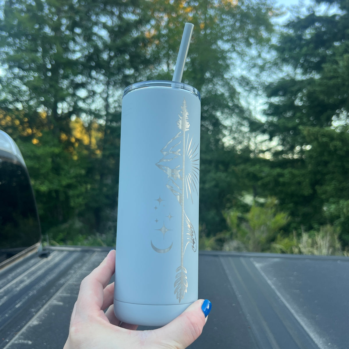 Arrow Skinny Tumbler