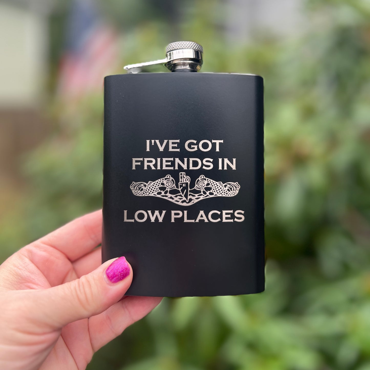 I’ve Got Friends in Low Places Flask