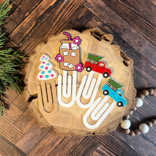 Christmas Bookmarks 3D Printed