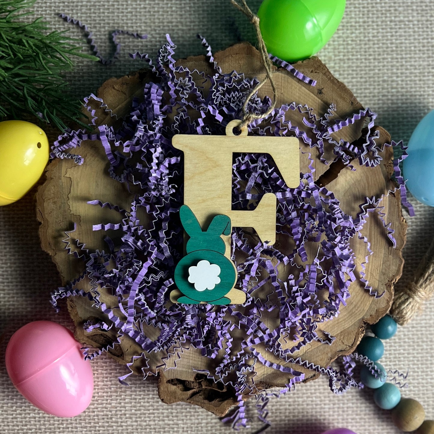 Initial Bunny Tag