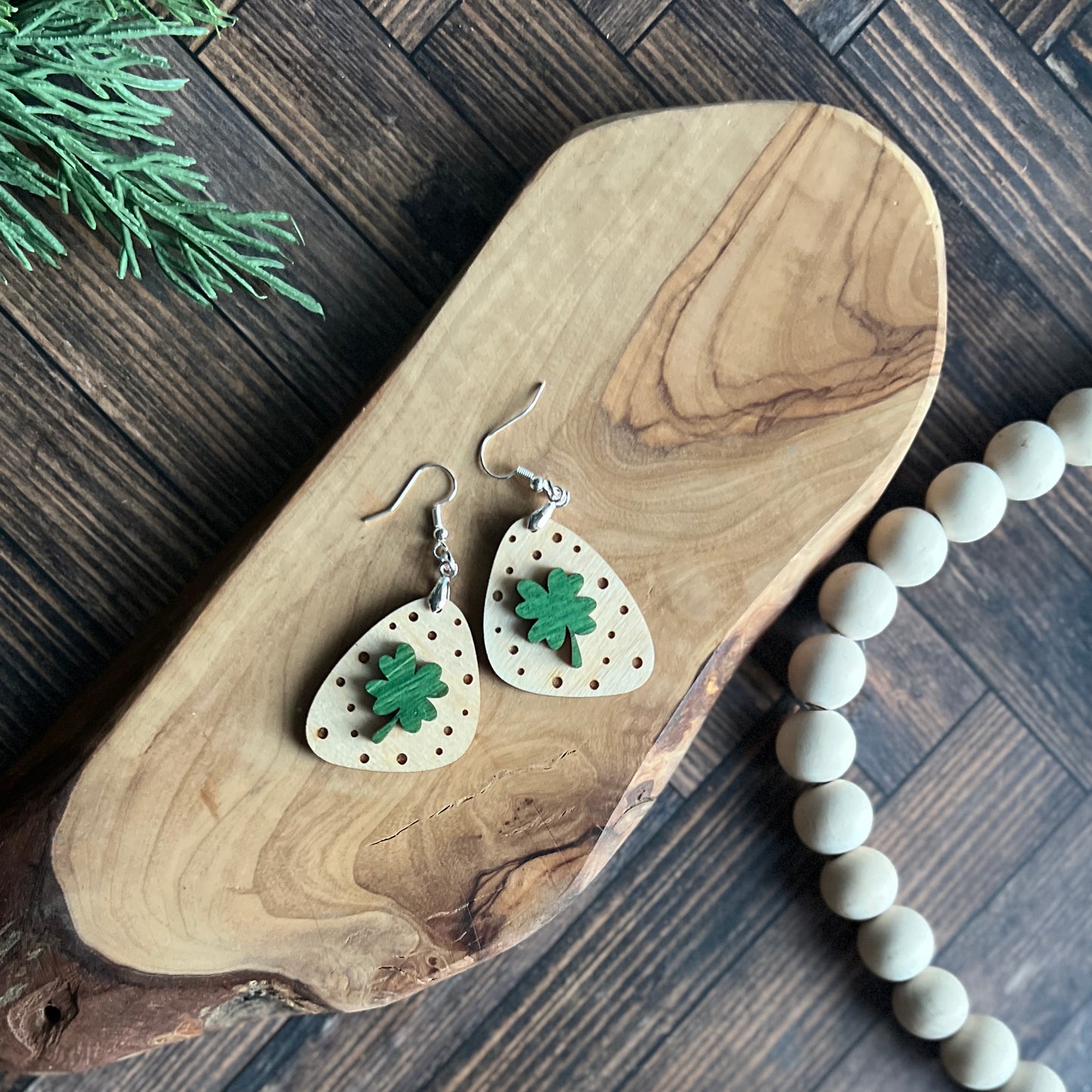 St. Patrick Clover Earrings