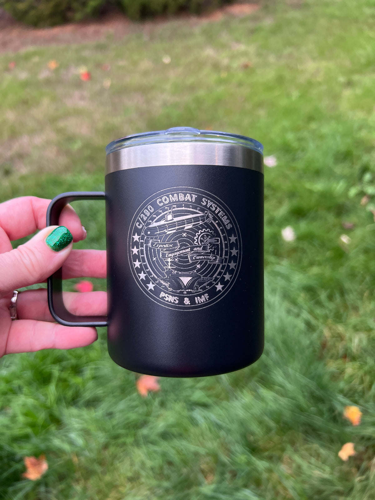 Code 120 Handled Coffee Mug 12 oz