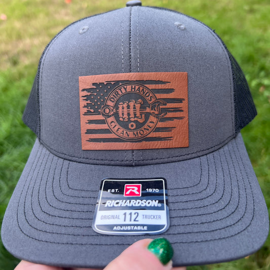 Dirty Hands Clean Money Richardson 112 Trucker Hat