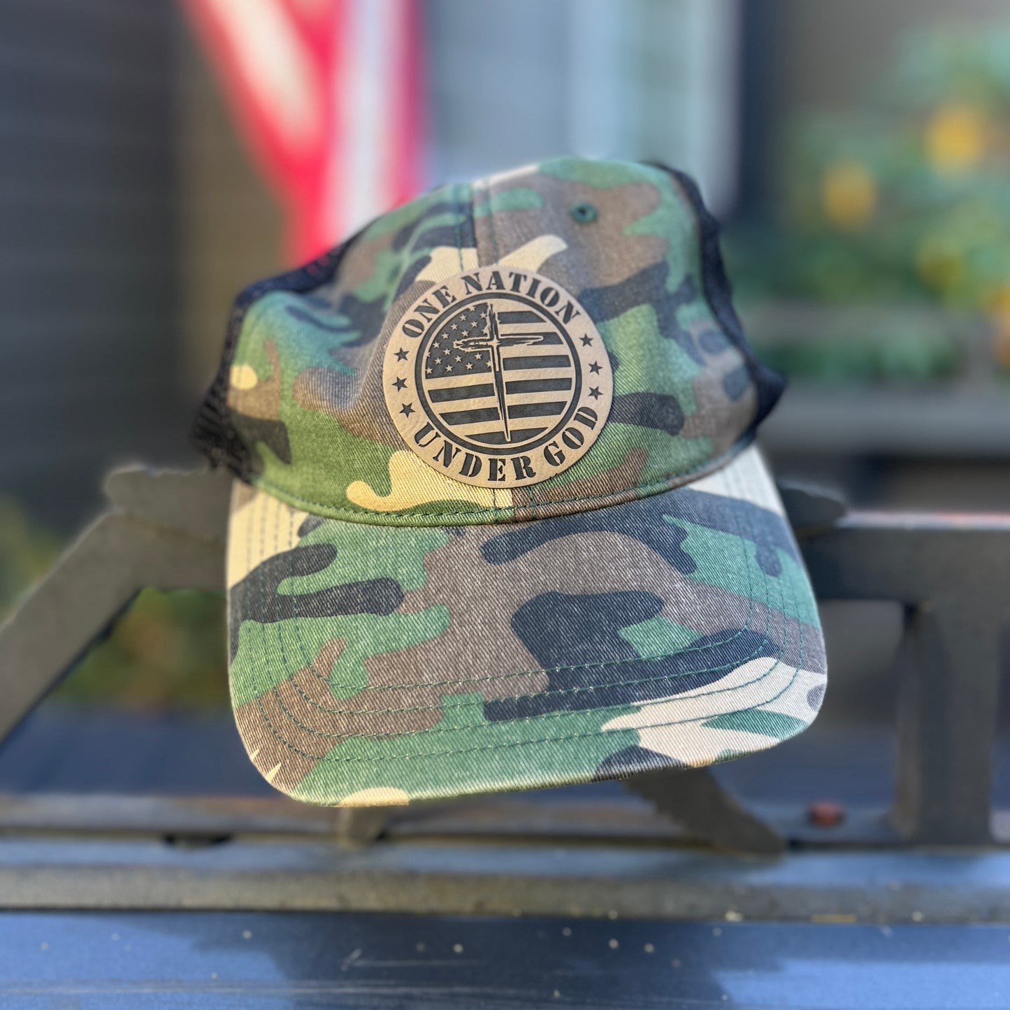 One Nation Under God Richardson 111P Hat