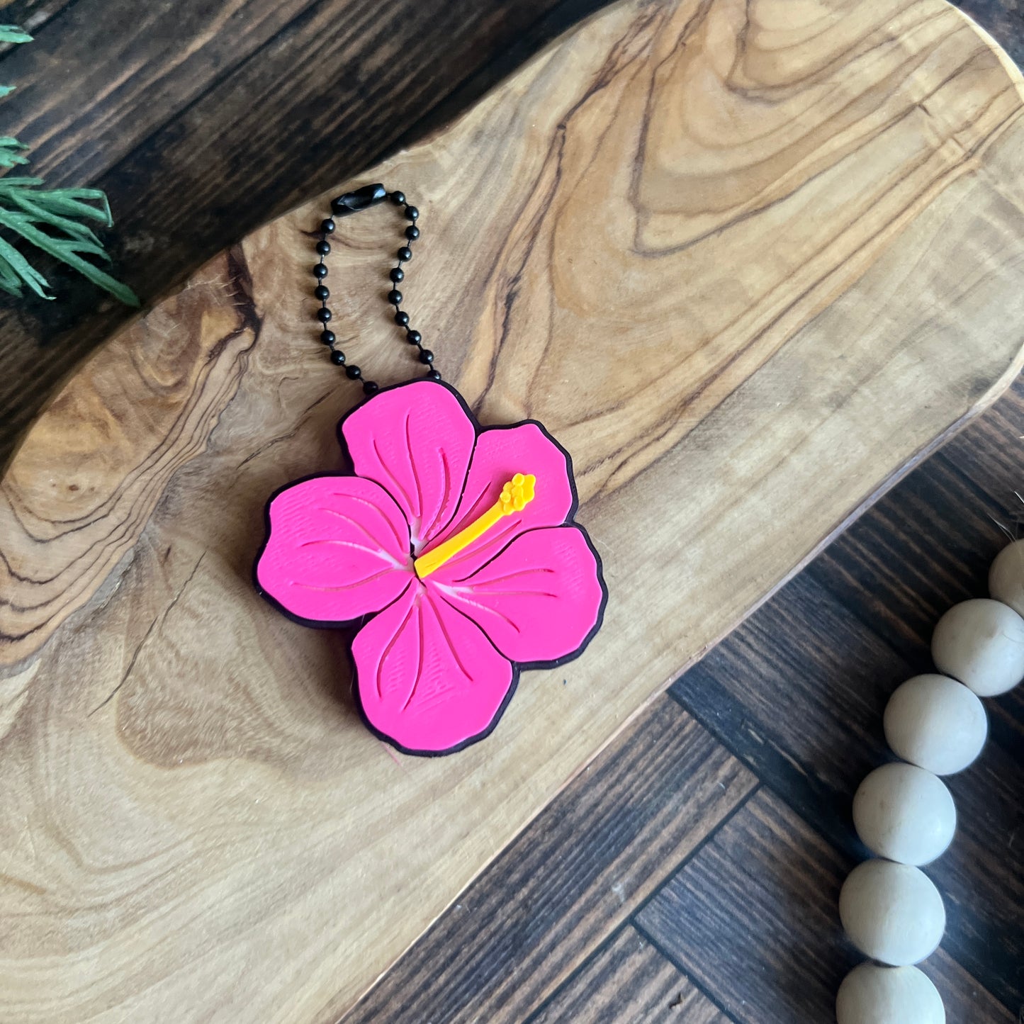 Hibiscus Soda Can Opener Keychain