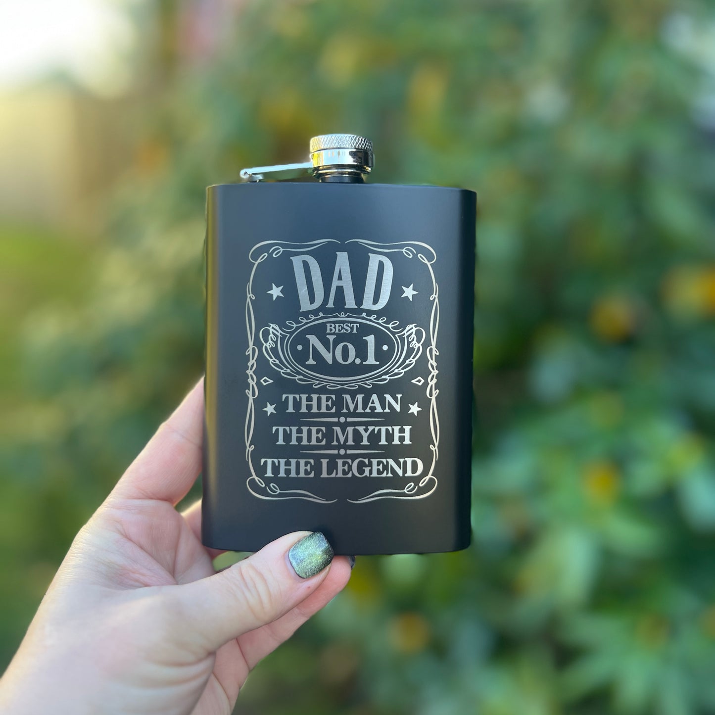 Dad Best No. 1 Flask