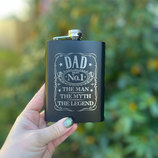 Dad Best No. 1 Flask