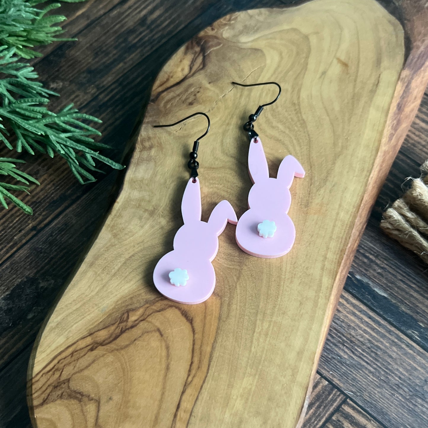 Bunny Acrylic Earrings